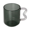 Vera Glass Mugs Grey